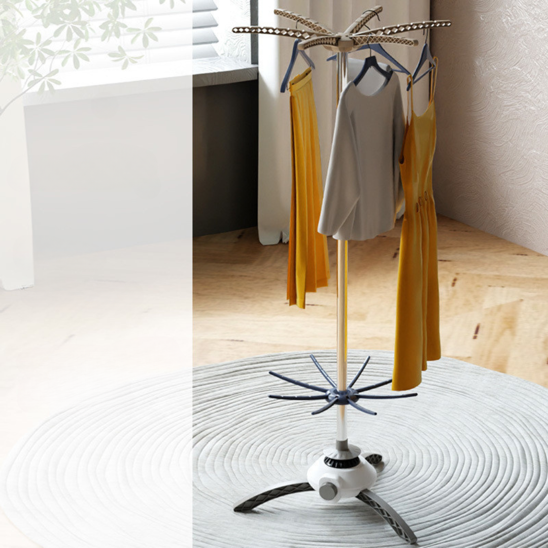 Secador de ropa plegable eléctrico