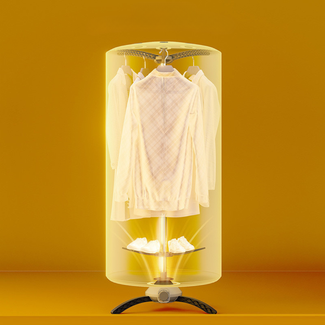 Secador de ropa plegable eléctrico